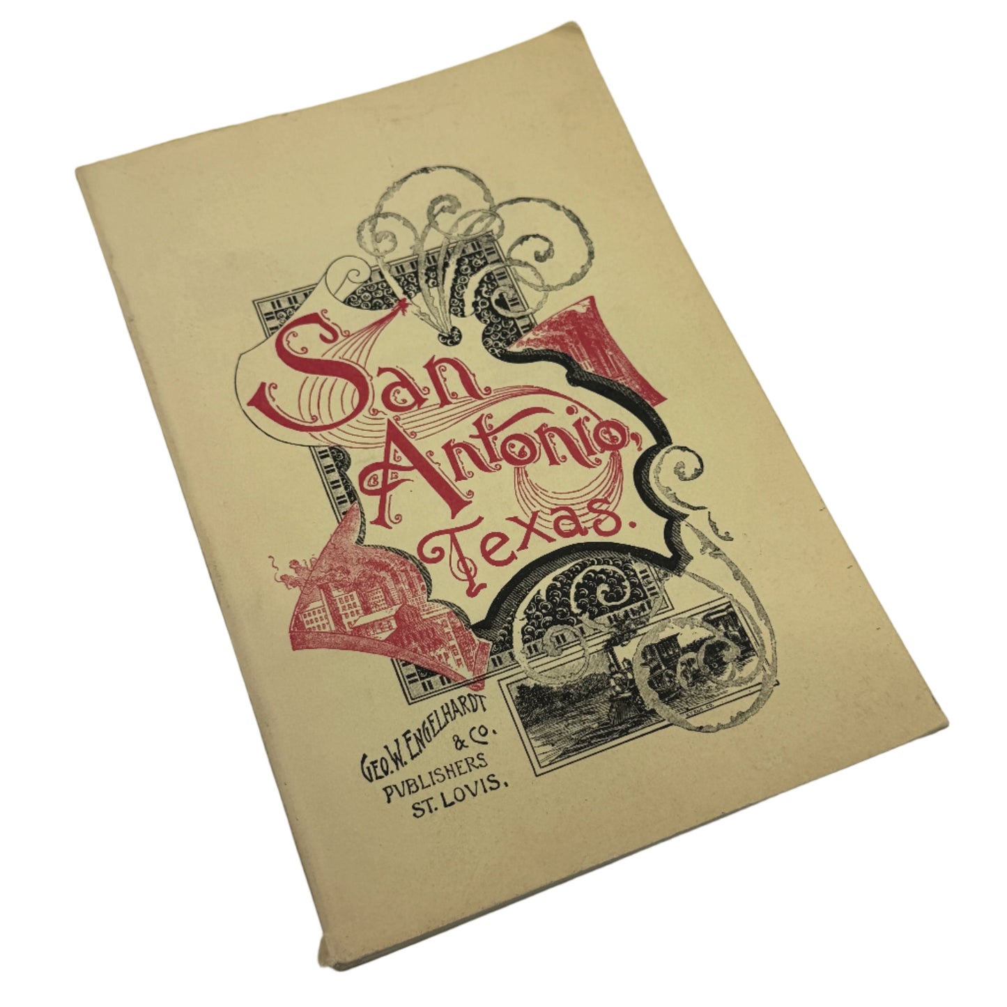 Vintage San Antonio 1977 Paperback Book