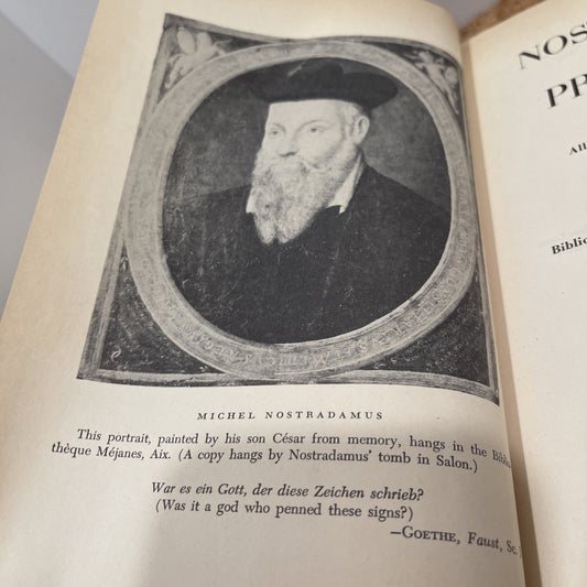 Nostradomus & His Prophecies.  1982.